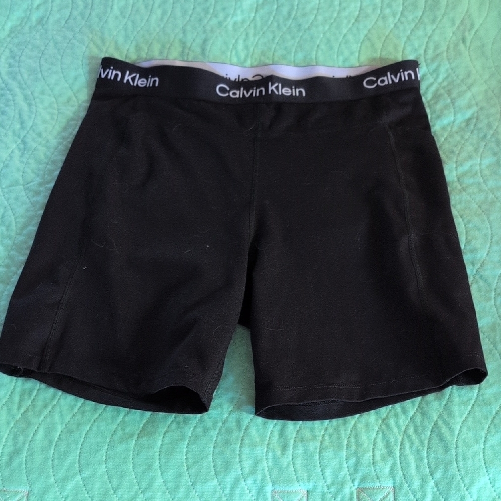 Calvin Klein Women's Performance Stretch Black Shorts EUC